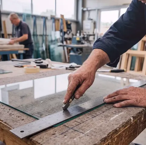 Draht Zymbal – Maßanfertigung von Glas und Spiegeln